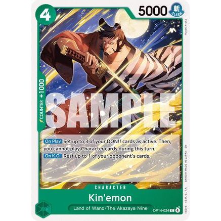 Kin'emon (OP14-024) - The Azure Sea's Seven