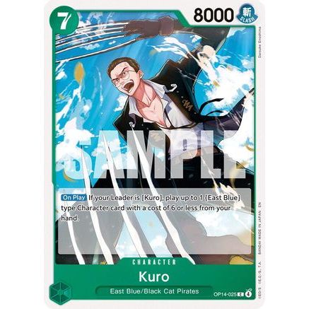 Kuro (OP14-025) - The Azure Sea's Seven