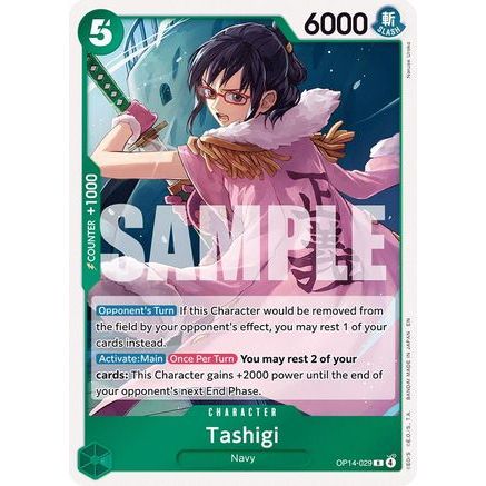 Tashigi (OP14-029) - The Azure Sea's Seven Foil