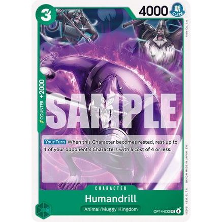 Humandrill (OP14-032) - The Azure Sea's Seven