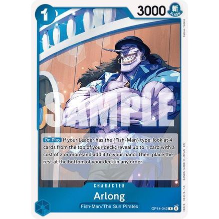 Arlong (OP14-042) - The Azure Sea's Seven Foil