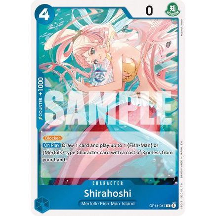 Shirahoshi (OP14-047) - The Azure Sea's Seven Foil