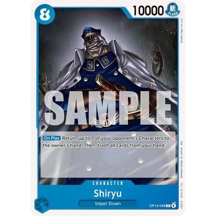 Shiryu (OP14-048) - The Azure Sea's Seven