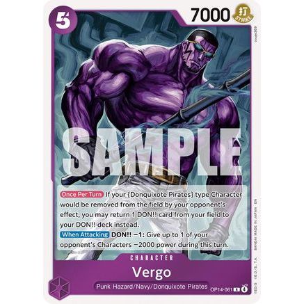 Vergo (OP14-061) - The Azure Sea's Seven Foil