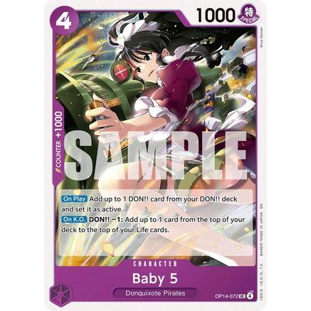 Baby 5 (OP14-072) - The Azure Sea's Seven