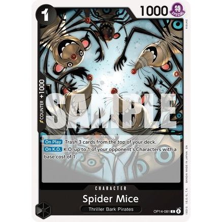 Spider Mice (OP14-081) - The Azure Sea's Seven