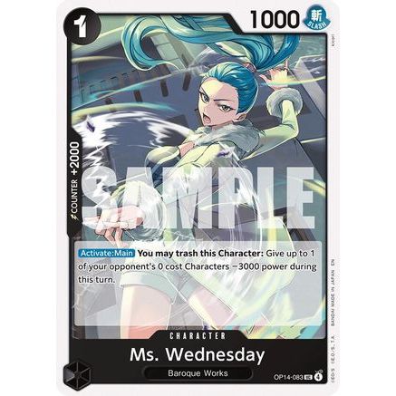 Ms. Wednesday (OP14-083) - The Azure Sea's Seven