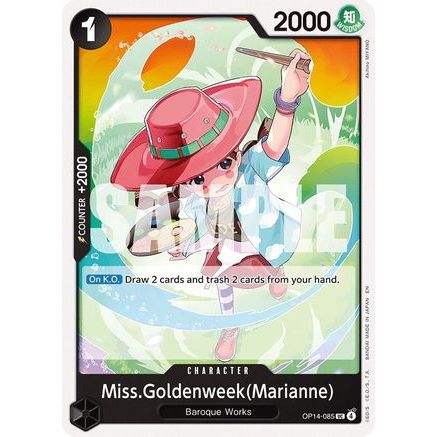Miss.Goldenweek(Marianne) (OP14-085) - The Azure Sea's Seven