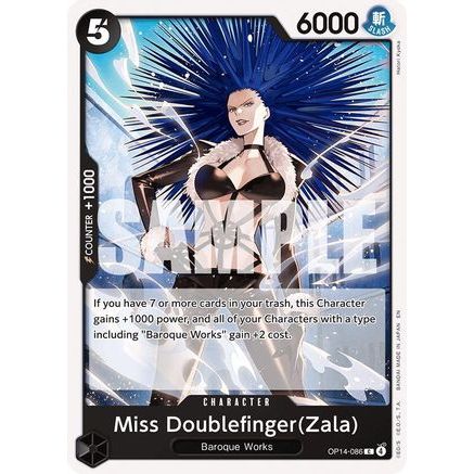 Miss Doublefinger(Zala) (OP14-086) - The Azure Sea's Seven