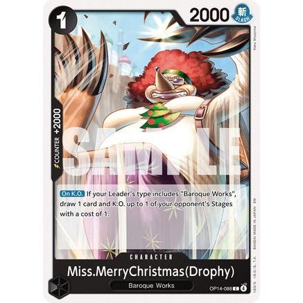 Miss.MerryChristmas(Drophy) (OP14-088) - The Azure Sea's Seven