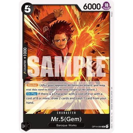 Mr.5(Gem) (OP14-094) - The Azure Sea's Seven