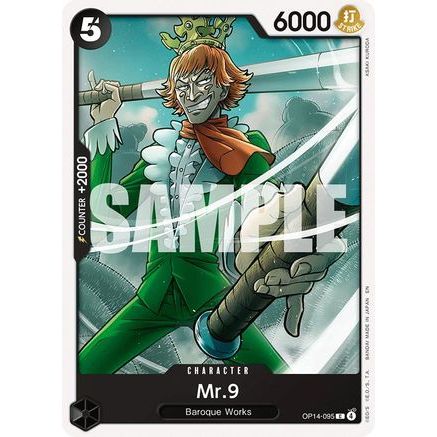 Mr.9 (OP14-095) - The Azure Sea's Seven