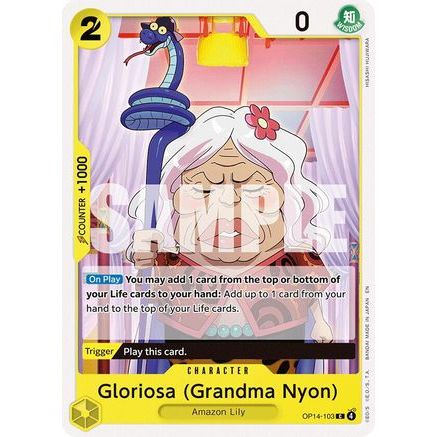 Gloriosa (Grandma Nyon) (OP14-103) - The Azure Sea's Seven