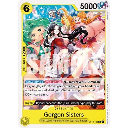 Gorgon Sisters (OP14-105) - The Azure Sea's Seven