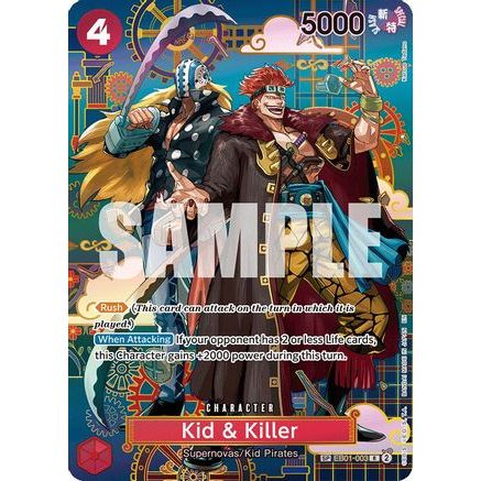Kid & Killer - EB01-003 (SP) (EB01-003) - The Azure Sea's Seven Foil