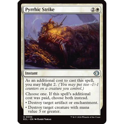 Pyrrhic Strike (ECL-030) - Lorwyn Eclipsed