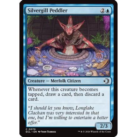 Silvergill Peddler (ECL-070) - Lorwyn Eclipsed