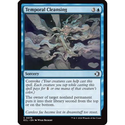 Temporal Cleansing (ECL-078) - Lorwyn Eclipsed Foil