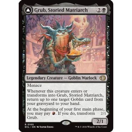 Grub, Storied Matriarch (ECL-105) - Lorwyn Eclipsed