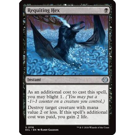 Requiting Hex (ECL-116) - Lorwyn Eclipsed Foil