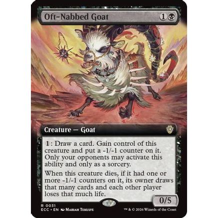Oft-Nabbed Goat (Extended Art) (ECC-031) - Commander: Lorwyn Eclipsed