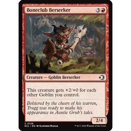 Boneclub Berserker (ECL-126) - Lorwyn Eclipsed