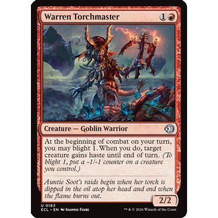 Warren Torchmaster (ECL-163) - Lorwyn Eclipsed