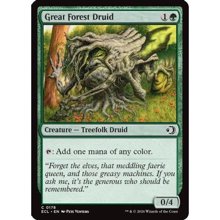 Great Forest Druid (ECL-178) - Lorwyn Eclipsed Foil