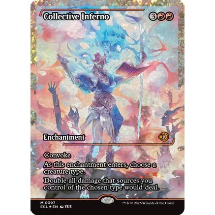 Collective Inferno (Showcase) (Fracture Foil) (ECL-397) - Lorwyn Eclipsed Foil