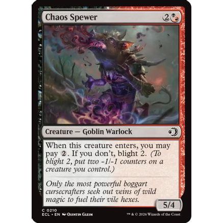 Chaos Spewer (ECL-210) - Lorwyn Eclipsed Foil
