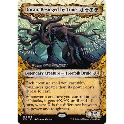 Doran, Besieged by Time (Showcase) (ECL-334) - Lorwyn Eclipsed Foil