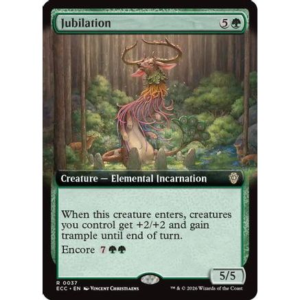 Jubilation (Extended Art) (ECC-037) - Commander: Lorwyn Eclipsed Foil