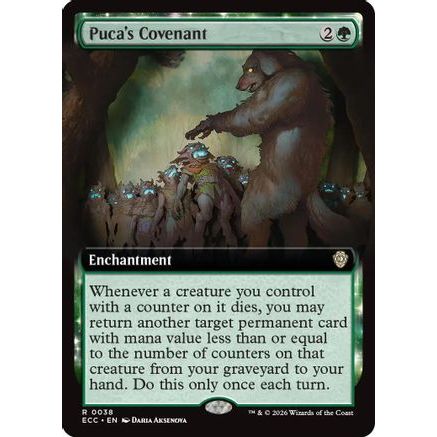 Puca's Covenant (Extended Art) (ECC-038) - Commander: Lorwyn Eclipsed