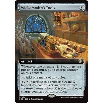 Wickersmith's Tools (Extended Art) (ECC-041) - Commander: Lorwyn Eclipsed