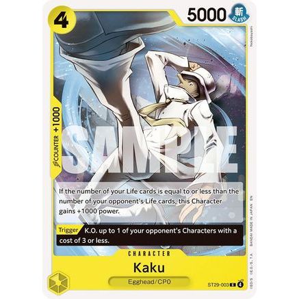Kaku (ST29-003) - Starter Deck 29: Egghead