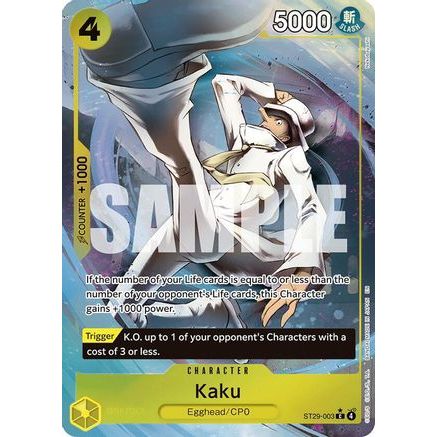 Kaku (Full Art) (ST29-003) - Starter Deck 29: Egghead Foil