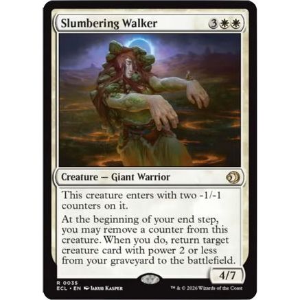 Slumbering Walker (ECL-035) - Lorwyn Eclipsed