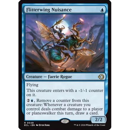 Flitterwing Nuisance (ECL-048) - Lorwyn Eclipsed