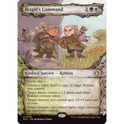 Brigid's Command (Showcase) (ECL-332) - Lorwyn Eclipsed Foil