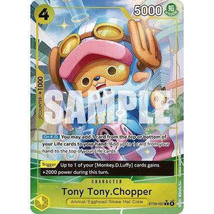 Tony Tony.Chopper (Full Art) (ST29-007) - Starter Deck 29: Egghead Foil