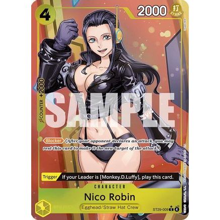 Nico Robin (Full Art) (ST29-009) - Starter Deck 29: Egghead Foil