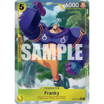 Franky (Full Art) (ST29-010) - Starter Deck 29: Egghead Foil