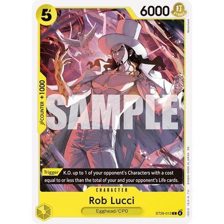 Rob Lucci (ST29-013) - Starter Deck 29: Egghead