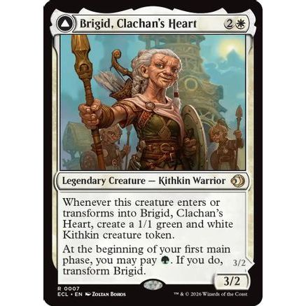 Brigid, Clachan's Heart (ECL-007) - Lorwyn Eclipsed