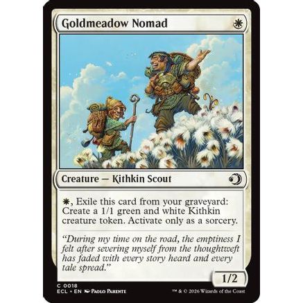 Goldmeadow Nomad (ECL-018) - Lorwyn Eclipsed