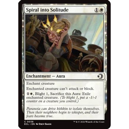 Spiral into Solitude (ECL-036) - Lorwyn Eclipsed