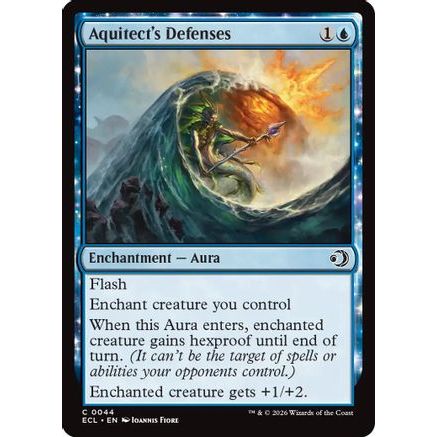 Aquitect's Defenses (ECL-044) - Lorwyn Eclipsed