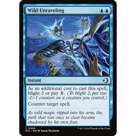 Wild Unraveling (ECL-084) - Lorwyn Eclipsed Foil
