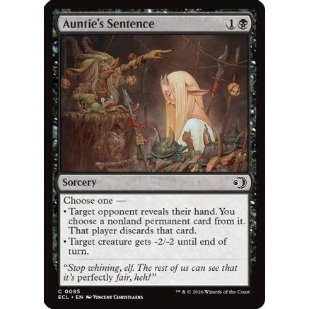Auntie's Sentence (ECL-085) - Lorwyn Eclipsed