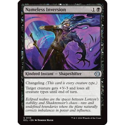 Nameless Inversion (ECL-113) - Lorwyn Eclipsed Foil